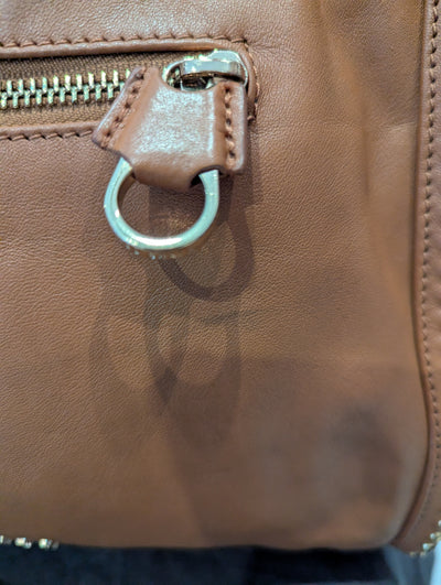 Ted Baker tan gold stud bag