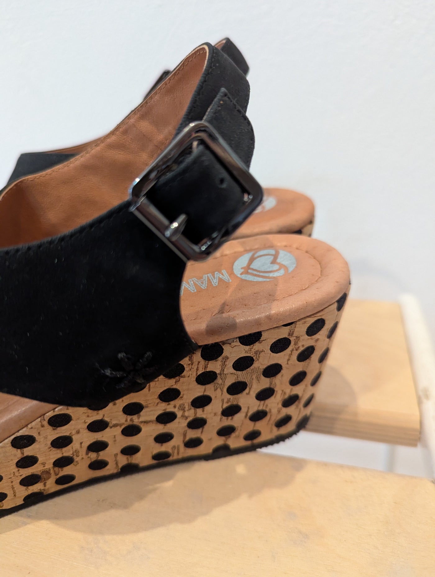 Mam'zelle Spot Wedges 6