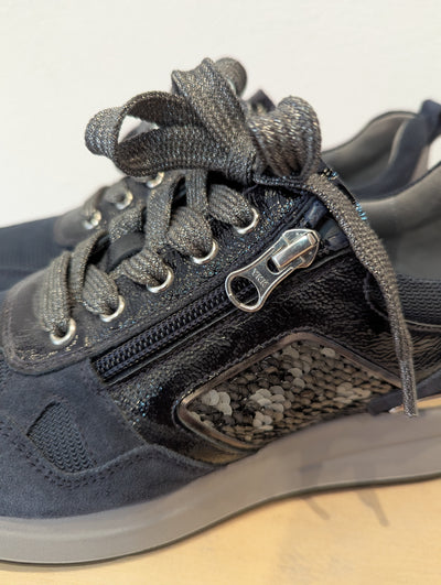 Nero Giardini Navy Trainers 4