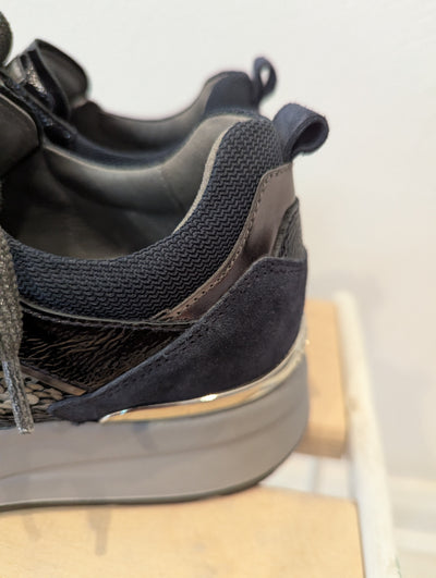 Nero Giardini Navy Trainers 4