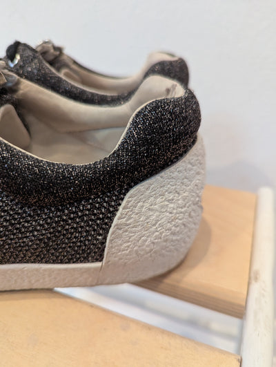 Ash Glitter zip trainers 4