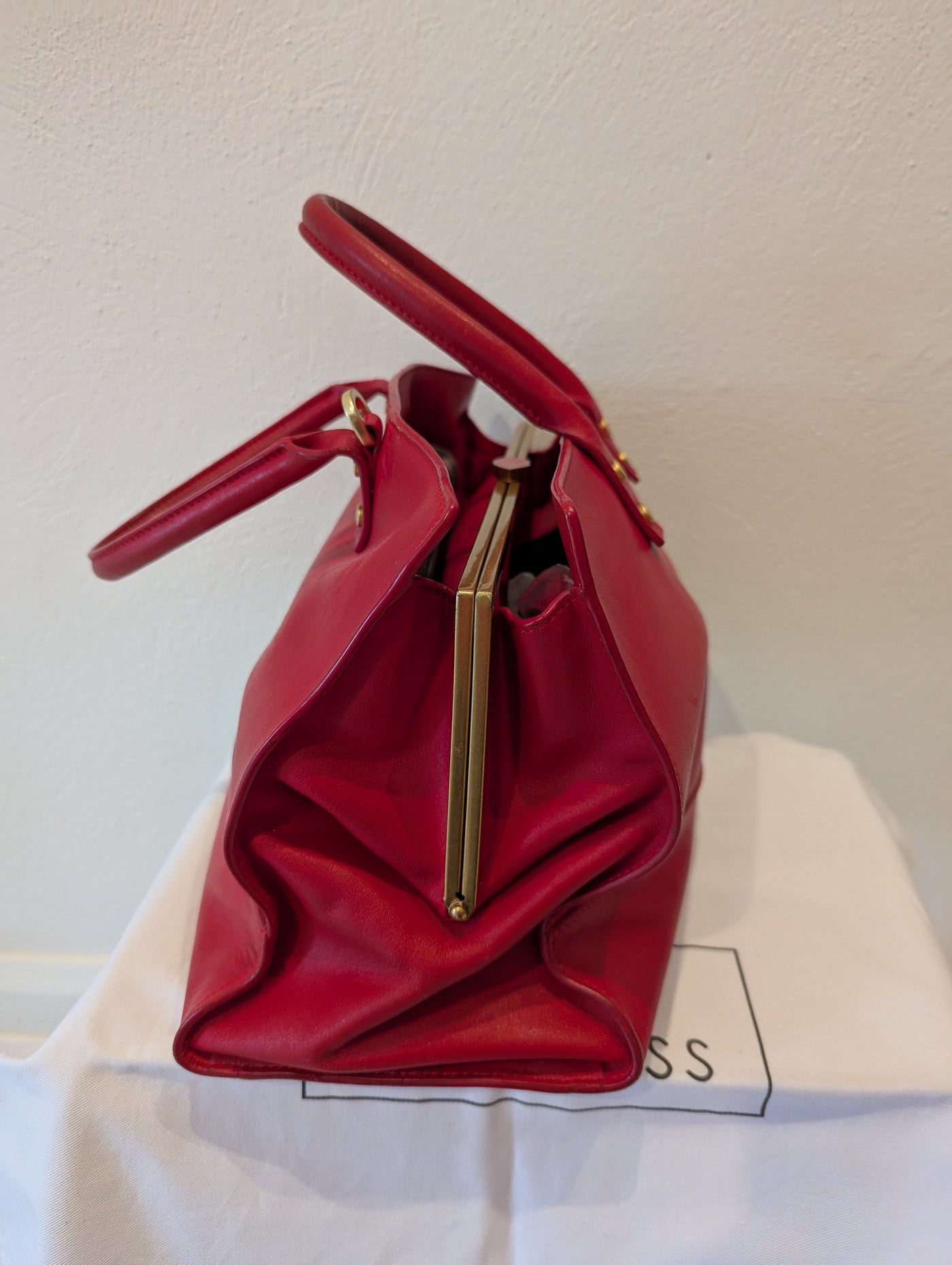 Lulu Guinness Red Tote