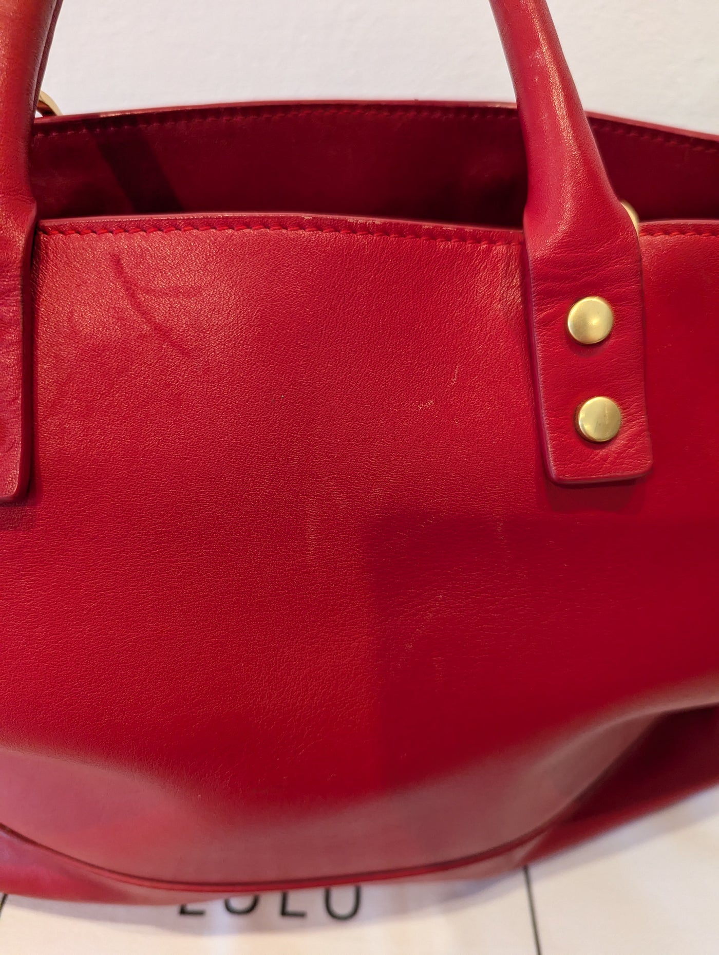 Lulu Guinness Red Tote