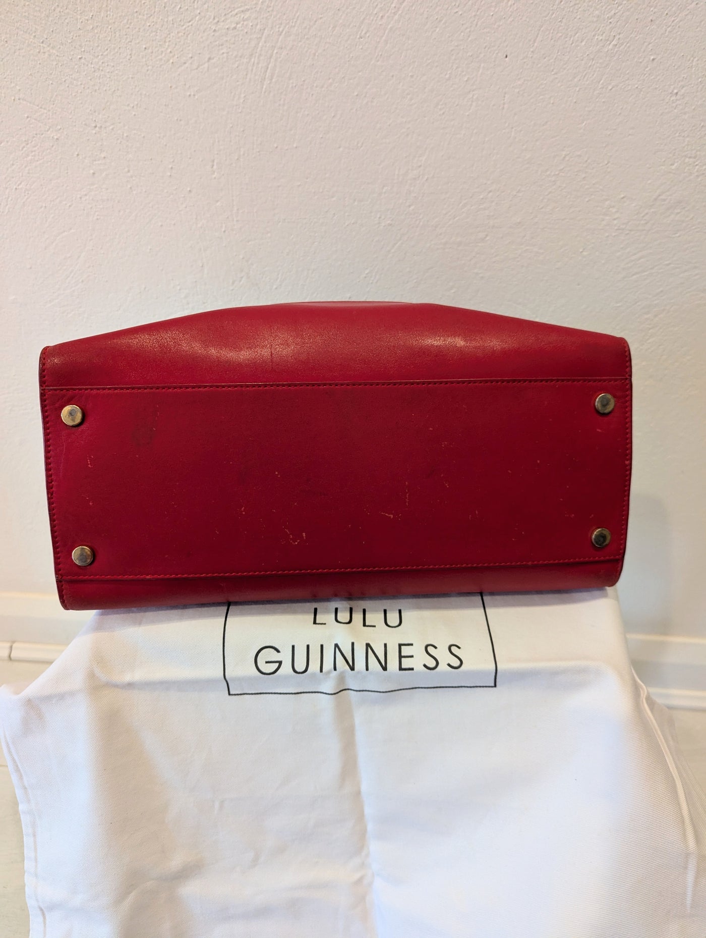 Lulu Guinness Red Tote