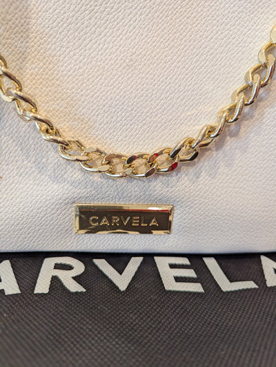 Carvela white crossbody bag
