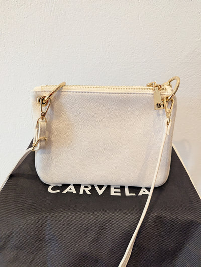 Carvela white crossbody bag