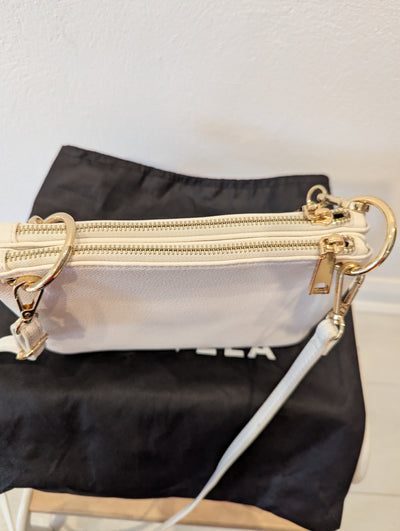 Carvela white crossbody bag