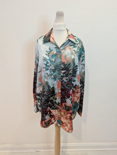In April 1986 Tree Print Shirt S/M