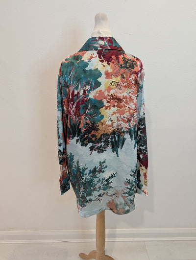 In April 1986 Tree Print Shirt S/M