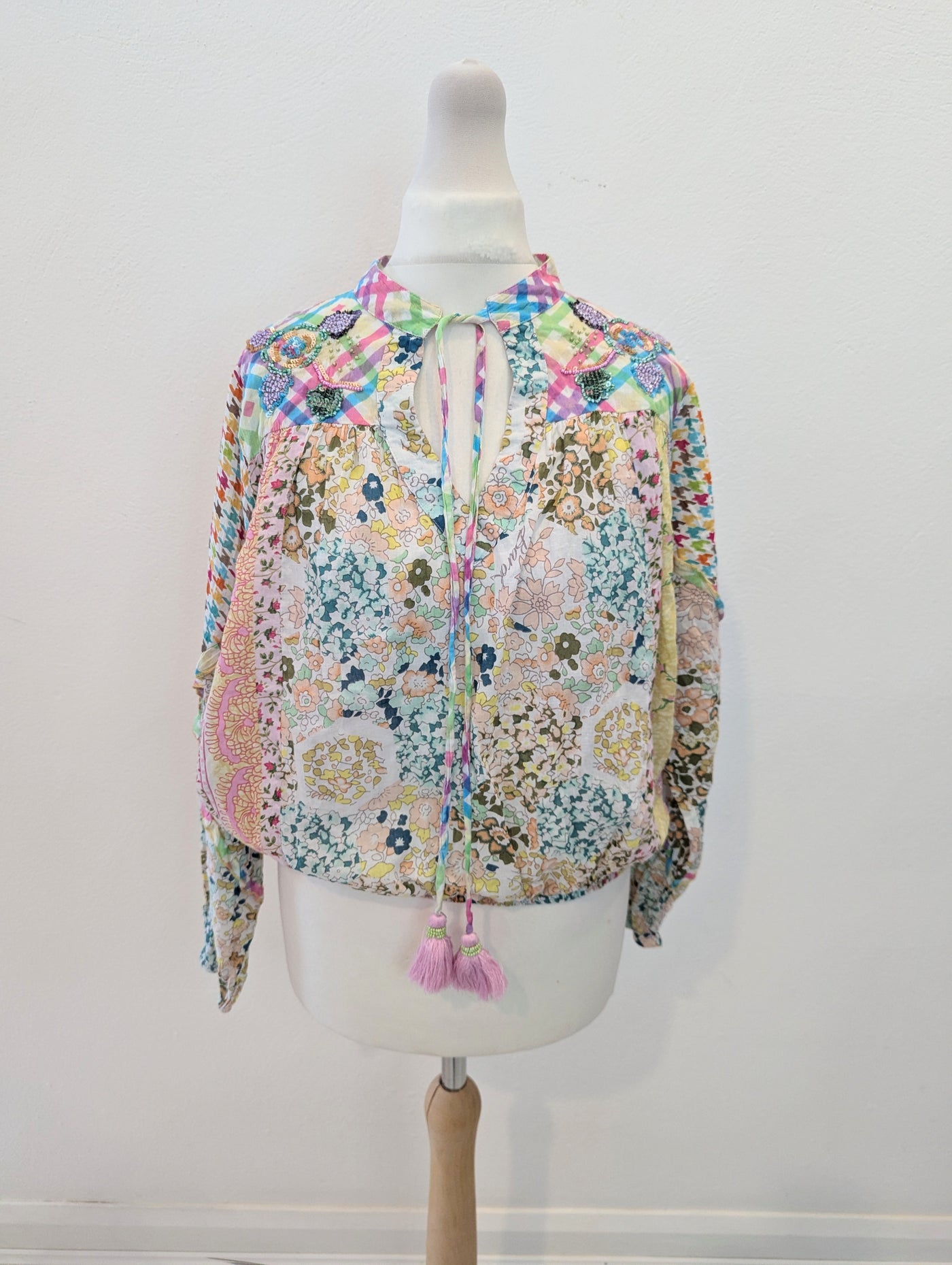 Barok Multi Floral Blouse S