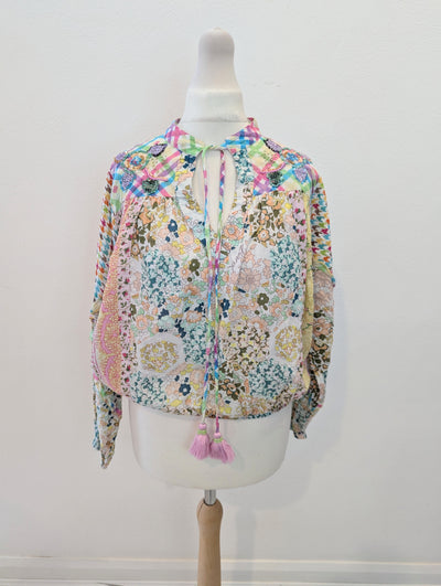 Barok Multi Floral Blouse S