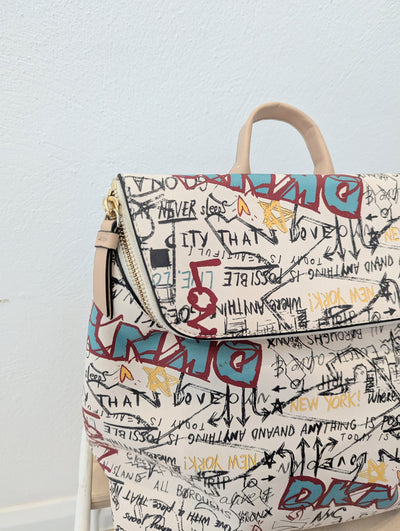 DKNY Tilly graffiti Backpack