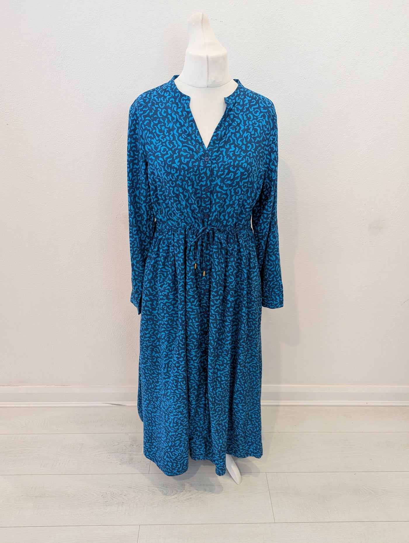This is Unfolded Teal Maxi Dress 16 NWT RRP £65