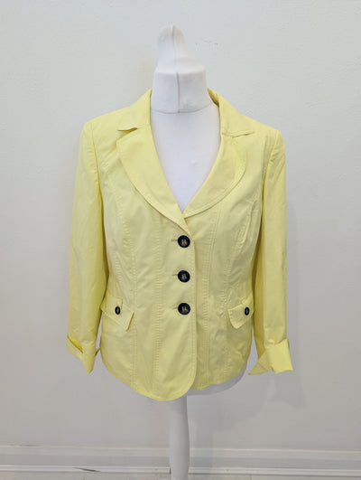 Betty Barclay Yellow Jacket Size 18