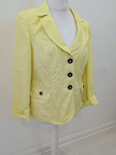 Betty Barclay Yellow Jacket Size 18