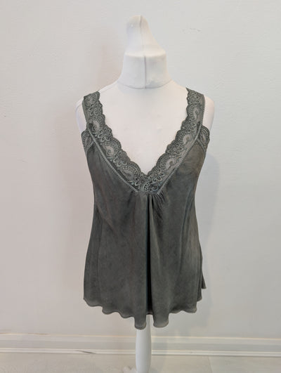 Made in Italy 2 Piece Top Khaki One Size