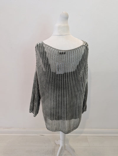 Made in Italy 2 Piece Top Khaki One Size