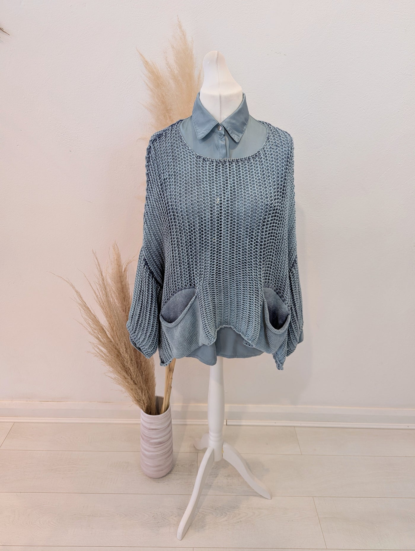 Sunny Studio Blue Two Piece One Size