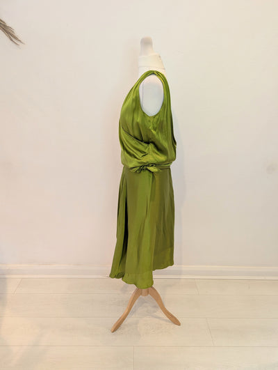 Zepla Green Skirt 2 piece 12/14