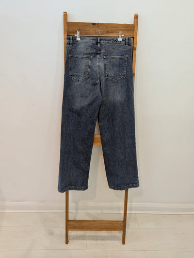 Sandwich Denim Wide Leg Jean Size 16