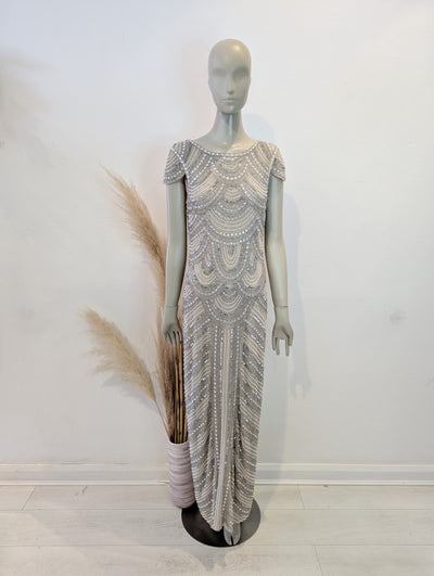 Coast Beaded & Pearl Evening dress 10
