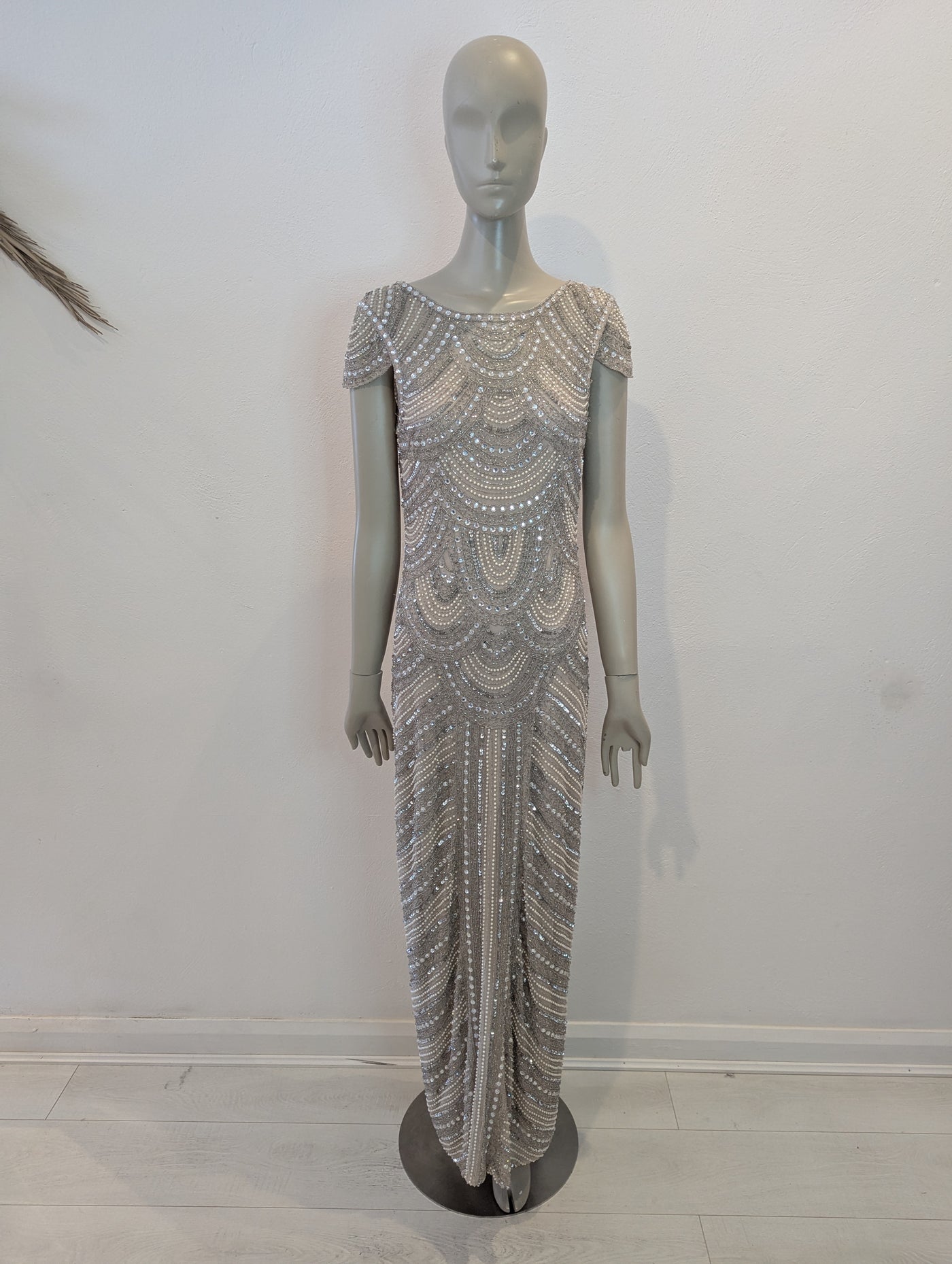 Coast Beaded & Pearl Evening dress 10