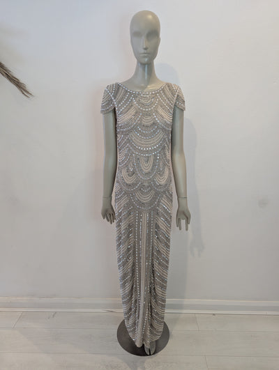Coast Beaded & Pearl Evening dress 10
