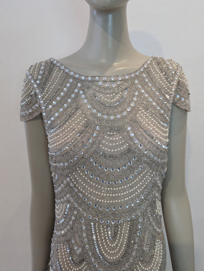 Coast Beaded & Pearl Evening dress 10