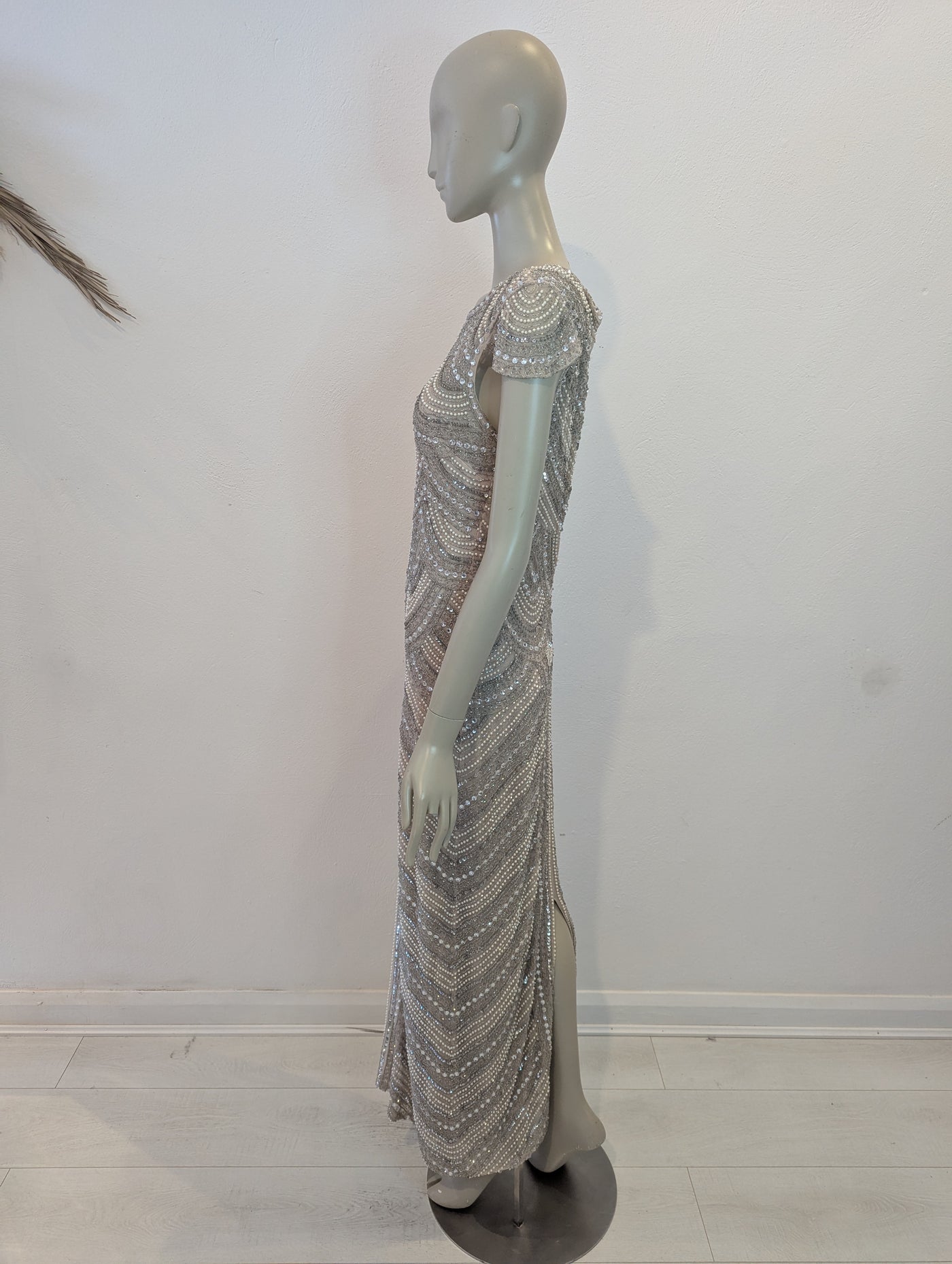 Coast Beaded & Pearl Evening dress 10