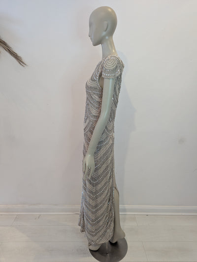 Coast Beaded & Pearl Evening dress 10