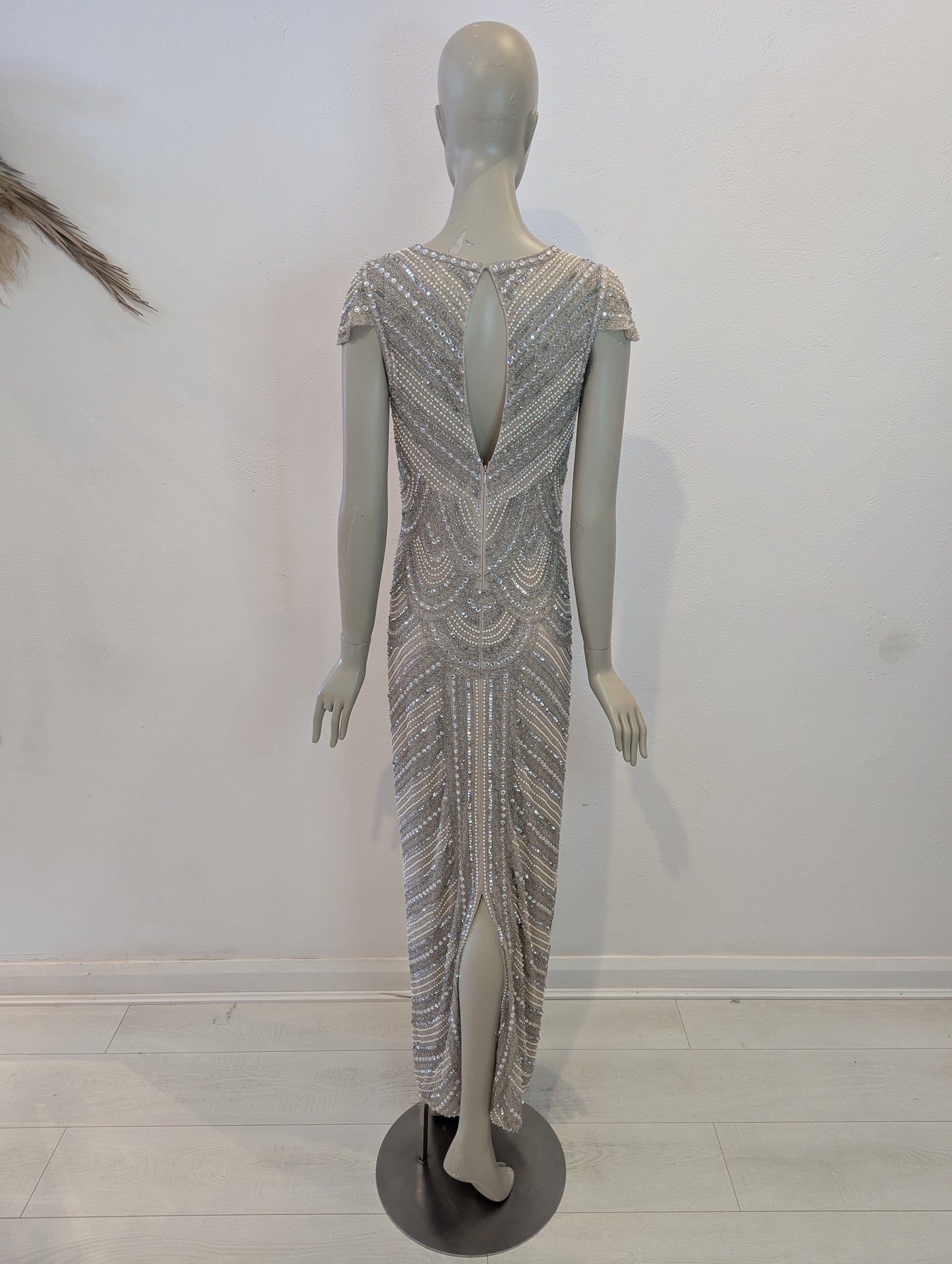 Coast Beaded & Pearl Evening dress 10