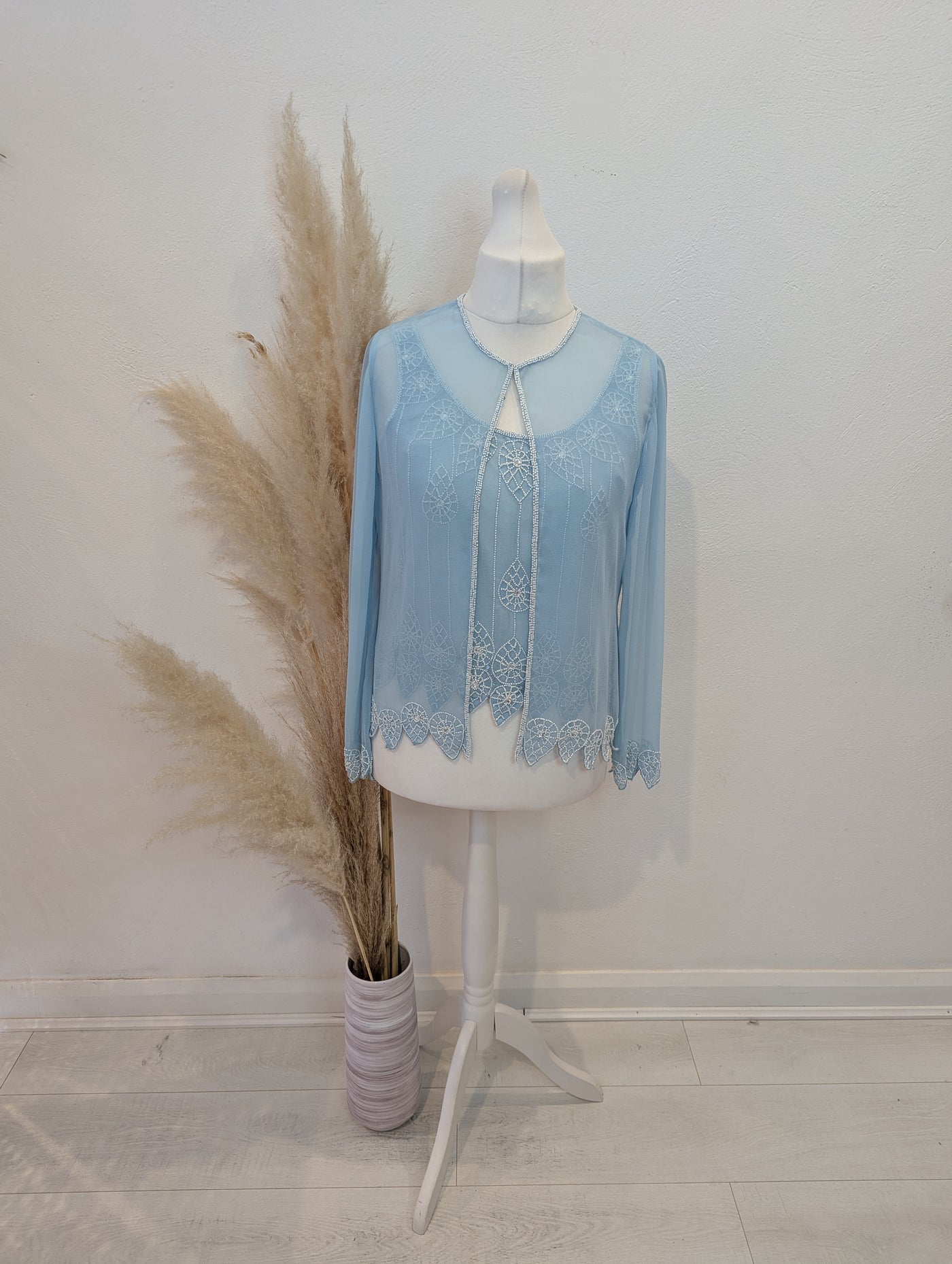 Frank Usher Blue two Piece 12