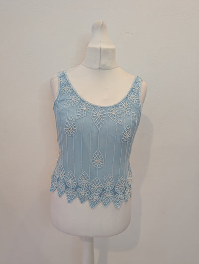 Frank Usher Blue two Piece 12