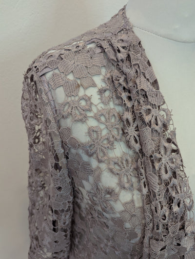 Gill Harvey Lace over coat 14