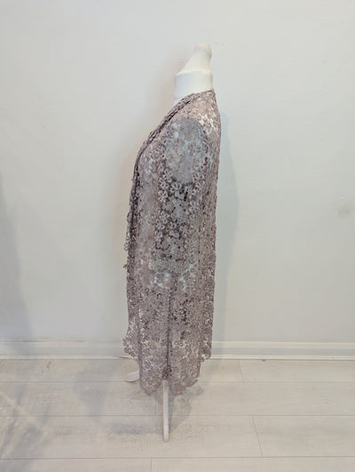 Gill Harvey Lace over coat 14