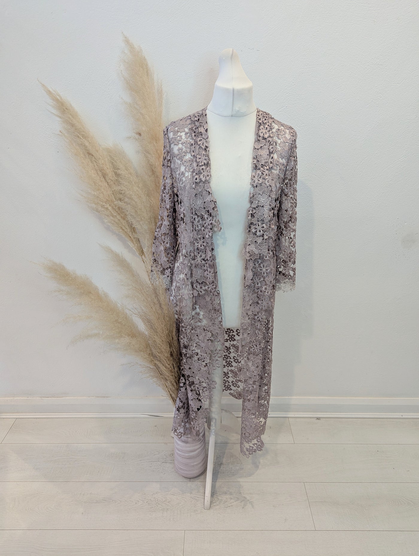 Gill Harvey Lace over coat 14