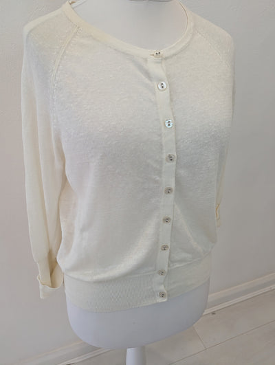 Mint Velvet White cotton back Cardigan 14