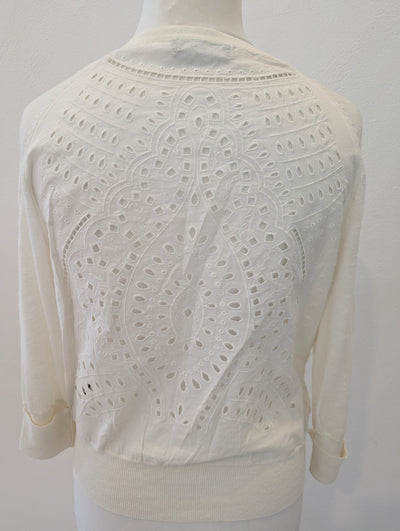 Mint Velvet White cotton back Cardigan 14