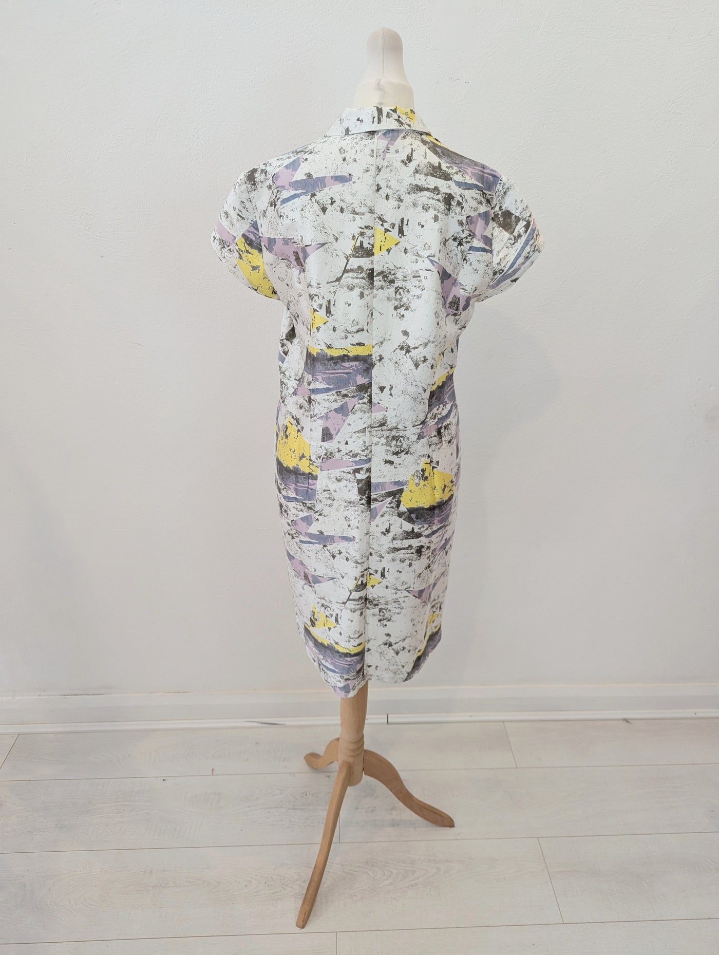 Noa Noa Grey printed shirt dress 8