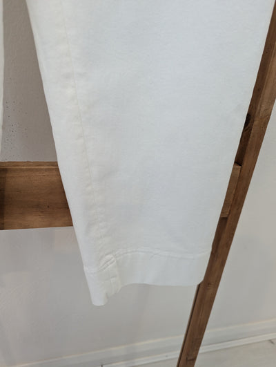 Robell White Capri Trousers 12 NWT RRP £75