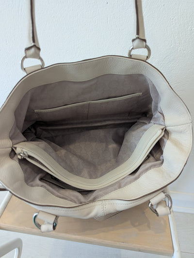 Micheal Kors Cream Bag