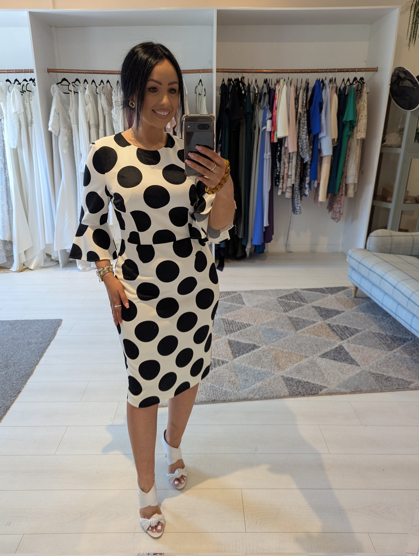 Coast Polka Dot Dress 14