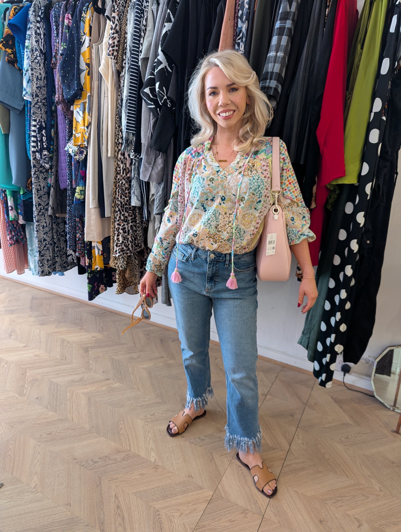 Barok Multi Floral Blouse S