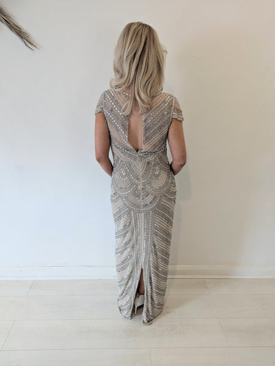 Coast Beaded & Pearl Evening dress 10