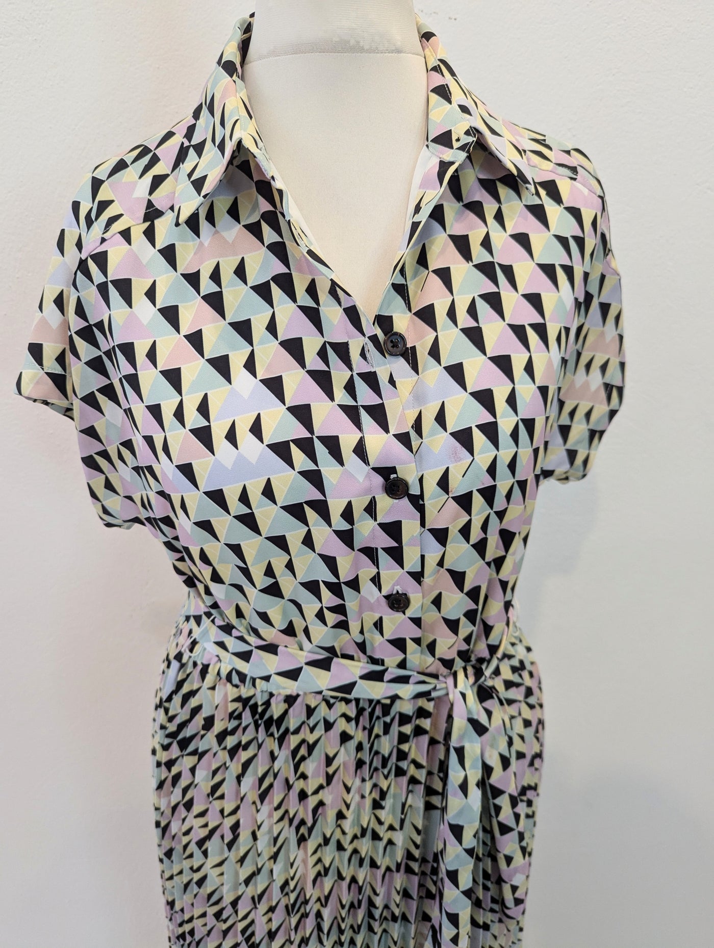 Coast Pastel Pleat Dress 6