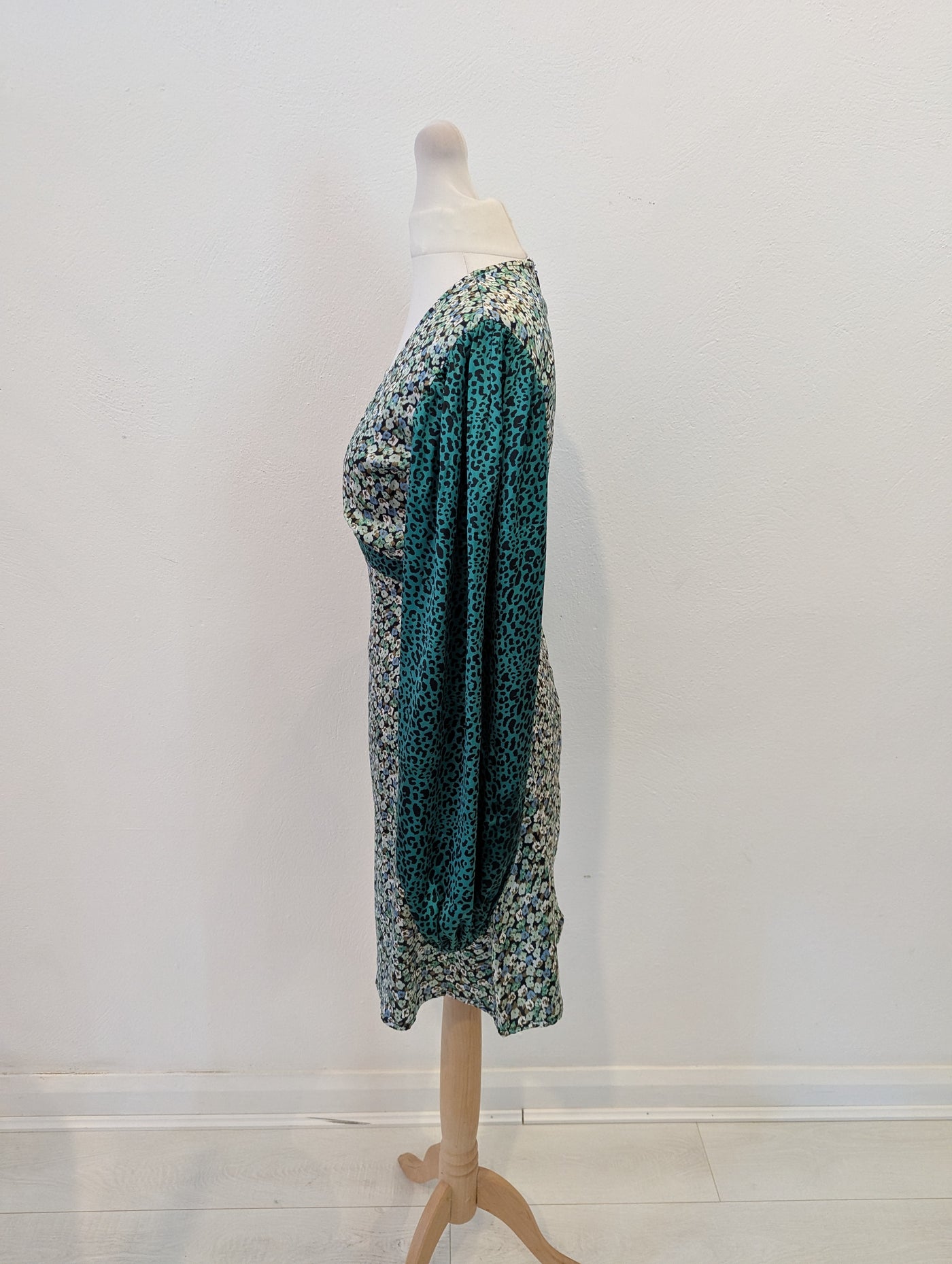 Violet Romance Green Floral Dress 6