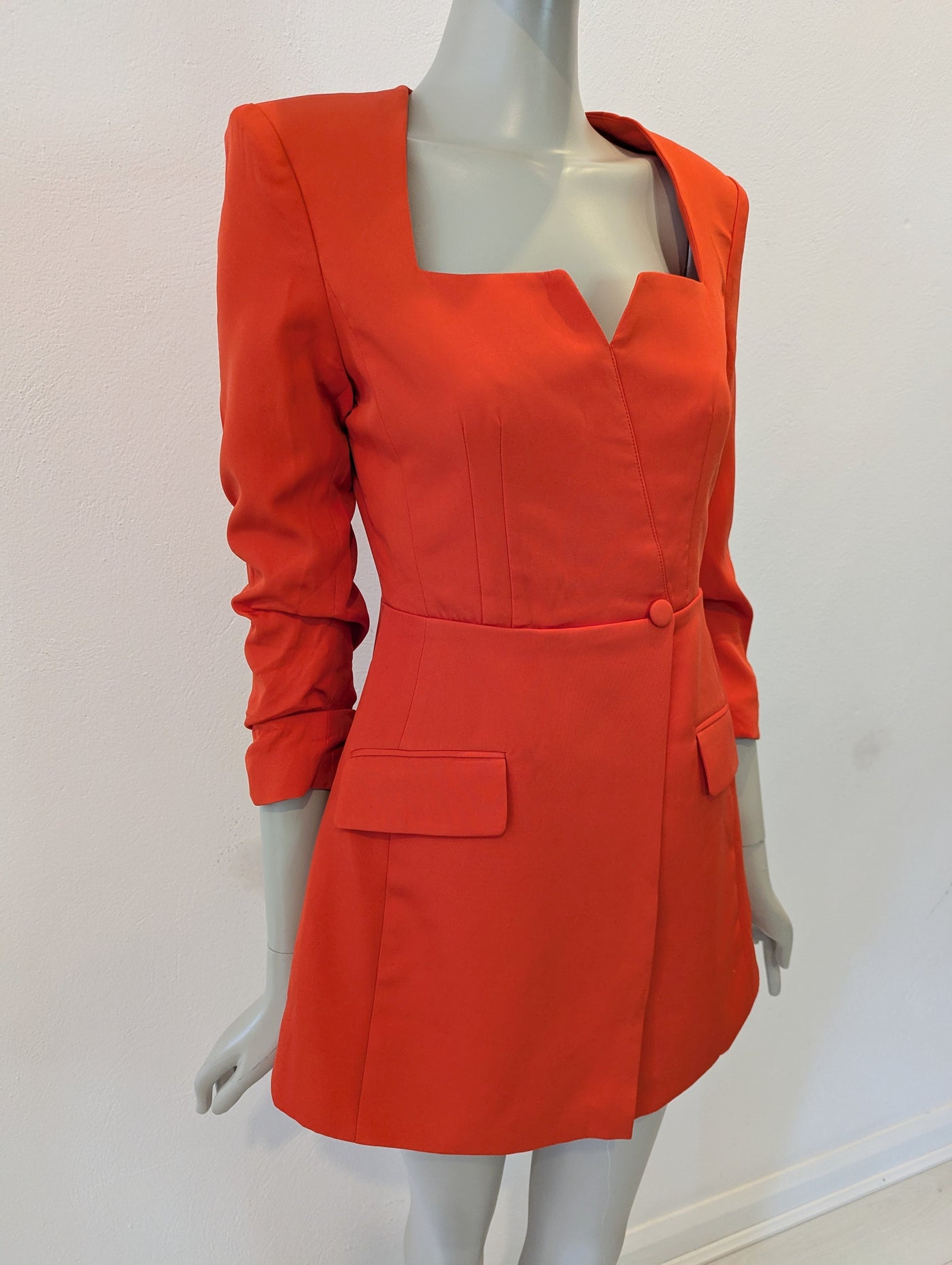 Forever Unique Orange Playsuit 6