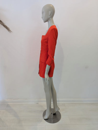 Forever Unique Orange Playsuit 6