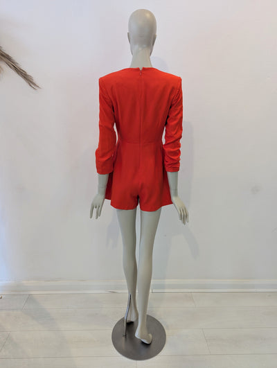 Forever Unique Orange Playsuit 6