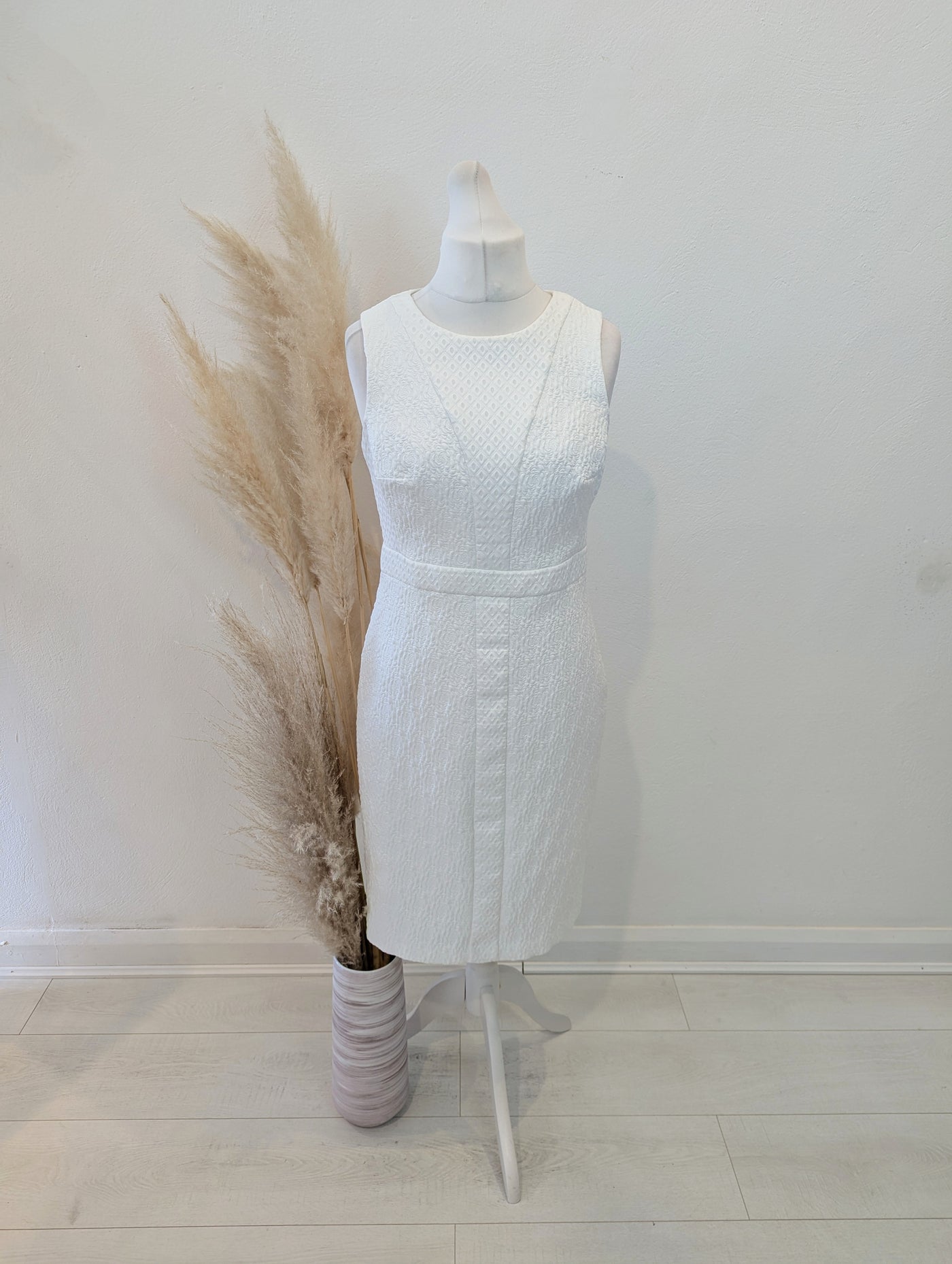 Coast White Shift Dress 14